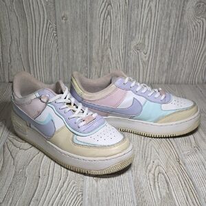 Nike Air Force 1 Shadow Pastel Sneakers Womens Size 8.5